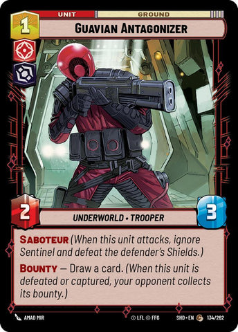Guavian Antagonizer (134/262) (134/262) [Shadows of the Galaxy]