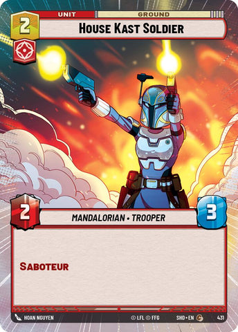 House Kast Soldier (431) (Hyperspace) (431) [Shadows of the Galaxy]
