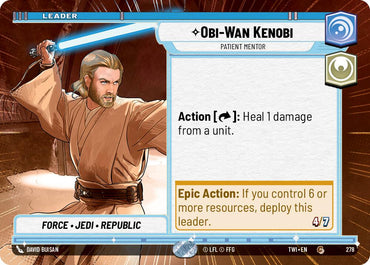 Obi-Wan Kenobi - Patient Mentor (278) (Hyperspace) (278) [Twilight of the Republic]