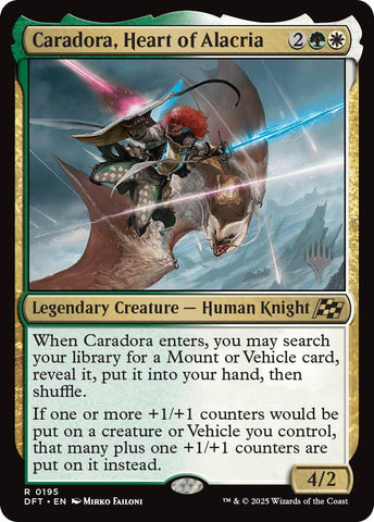 Caradora, Heart of Alacria [Aetherdrift Promos]