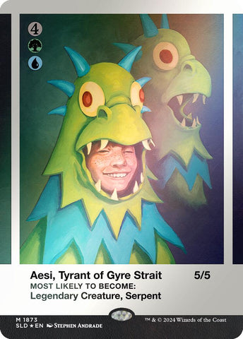 Aesi, Tyrant of Gyre Strait (Rainbow Foil) [Secret Lair Drop Series]