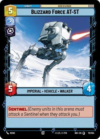 Blizzard Force AT-ST (70/104) (70/104) [Intro Battle: Hoth]
