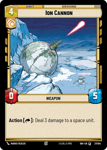 Ion Cannon (27/104) (27/104) [Intro Battle: Hoth]