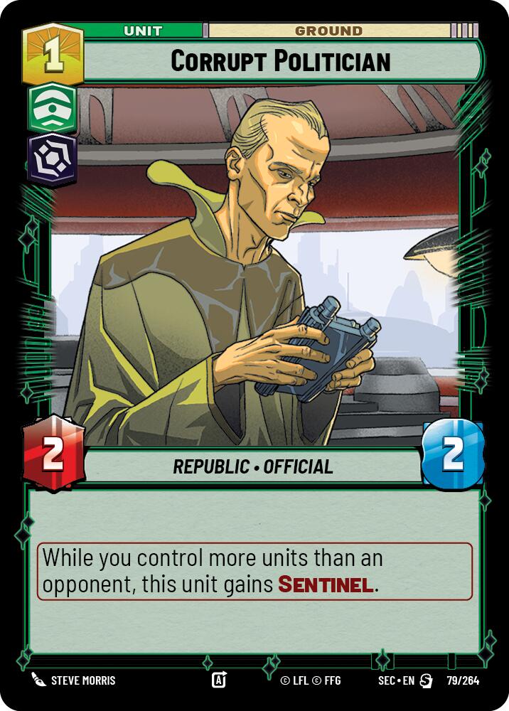 Corrupt Politician (79/264) (79/264) [Secrets of Power]