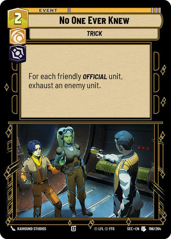 No One Ever Knew (196/264) (196/264) [Secrets of Power]