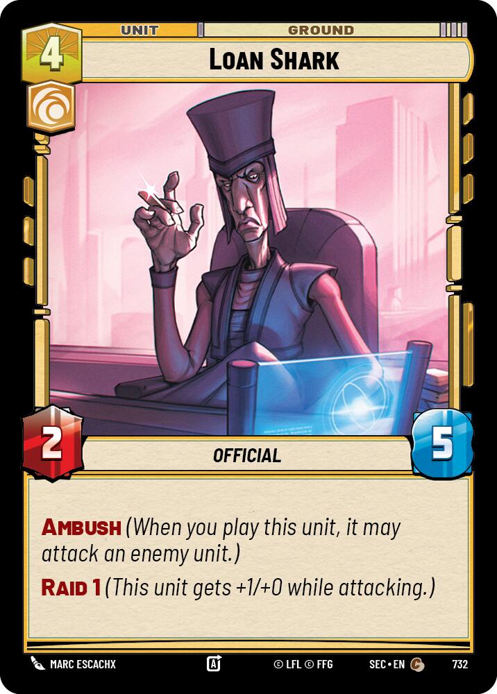 Loan Shark (732) (Foil) (732) [Secrets of Power]