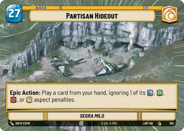 Partisan Hideout // Experience (294 // t05) (Hyperspace) (294 // T05) [A Lawless Time]