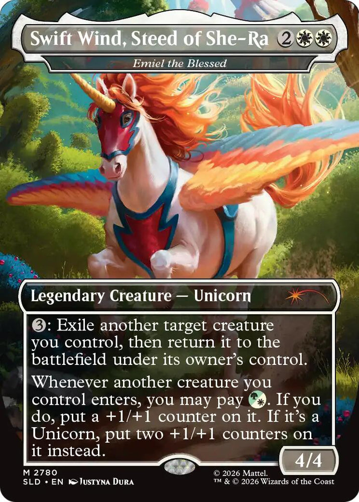 Swift Wind, Steed of She-Ra - Emiel the Blessed [Secret Lair Drop Series]