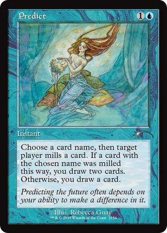 Predict (Retro Frame) [Secret Lair Drop Series]