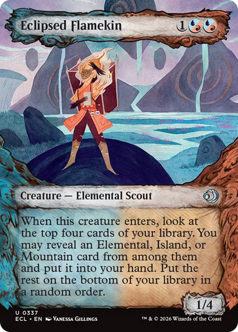 Eclipsed Flamekin (Showcase) [Lorwyn Eclipsed]