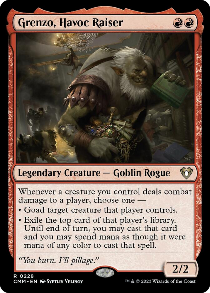 Grenzo, Havoc Raiser [Commander Masters]