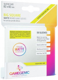 Gamegenic Matte Big Square Sleeves (82mm x 82mm)