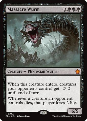 Massacre Wurm [Foundations]