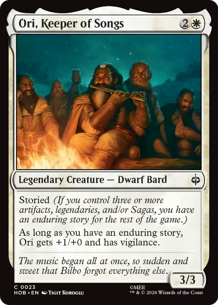 Ori, Keeper of Songs [The Hobbit]