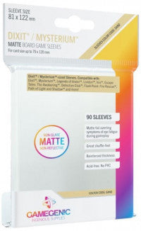Gamegenic Matte Board Game Sleeves (81mm x 122mm)