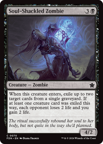 Soul-Shackled Zombie [Foundations]