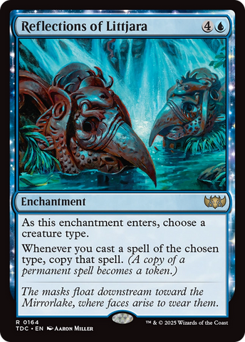 Reflections of Littjara [Tarkir: Dragonstorm Commander]