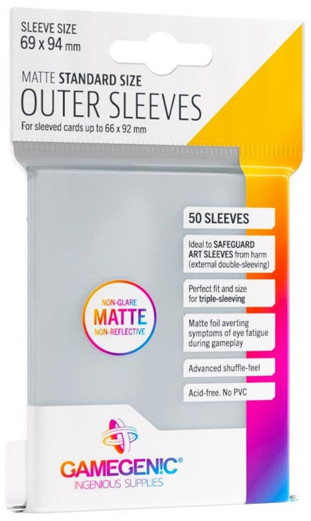 Gamegenic Matte Outer Sleeves