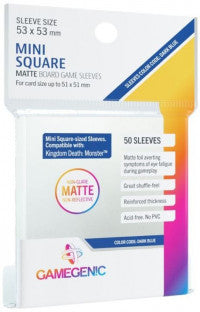Gamegenic Matte Mini Square Sleeves (53mm x 53mm)