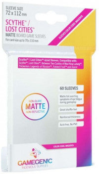 Gamegenic Matte Board Game Sleeves (72mm x 112mm)