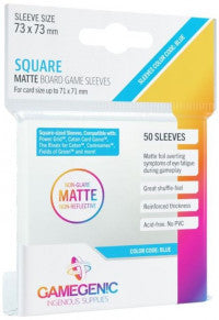 Gamegenic Matte Square Sleeves (73mm x 73mm)