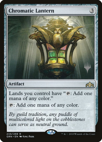 Chromatic Lantern (Promo Pack) [Guilds of Ravnica Promos]