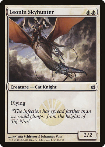 Leonin Skyhunter [Mirrodin Besieged]