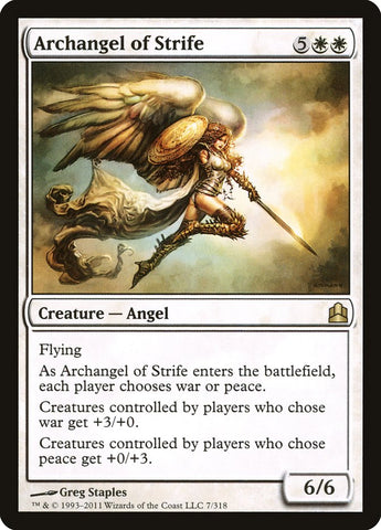 Archangel of Strife [Commander 2011]