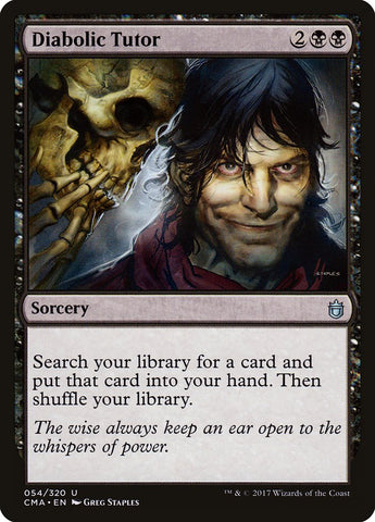 Diabolic Tutor [Commander Anthology]