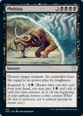 Phthisis [Dungeons & Dragons: Adventures in the Forgotten Realms Commander]