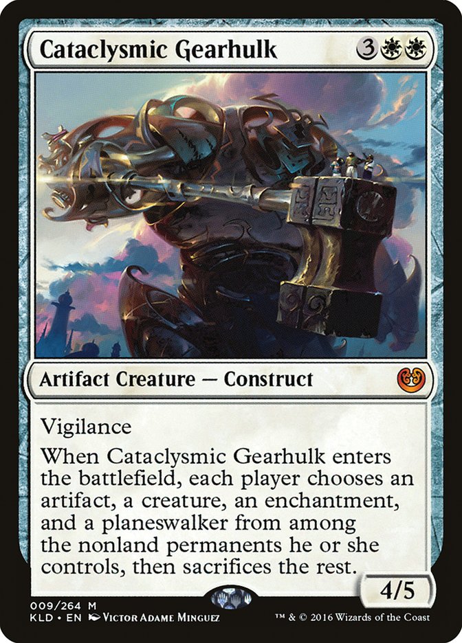 Cataclysmic Gearhulk [Kaladesh]