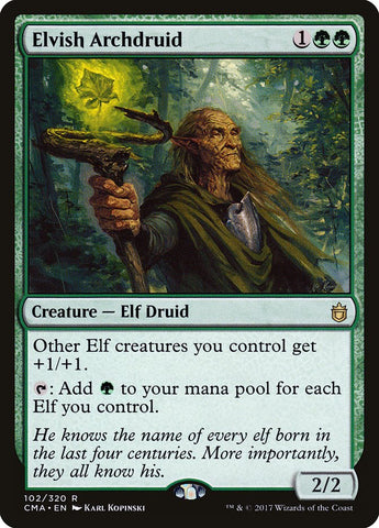 Elvish Archdruid [Commander Anthology]