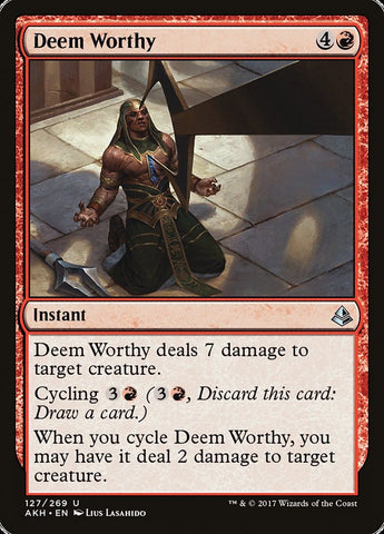 Deem Worthy [Amonkhet]