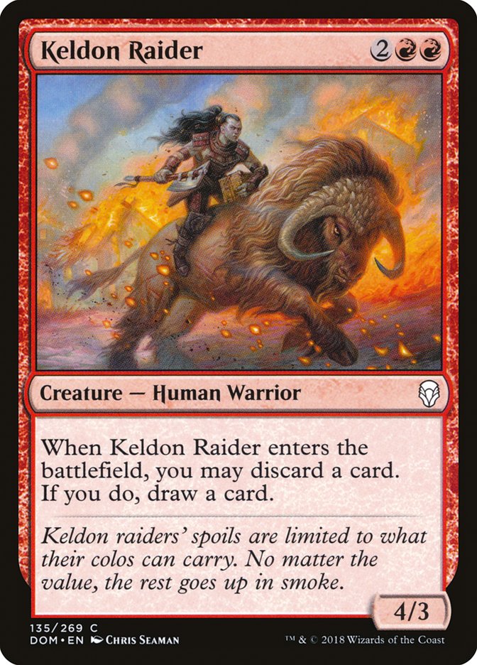 Keldon Raider [Dominaria]