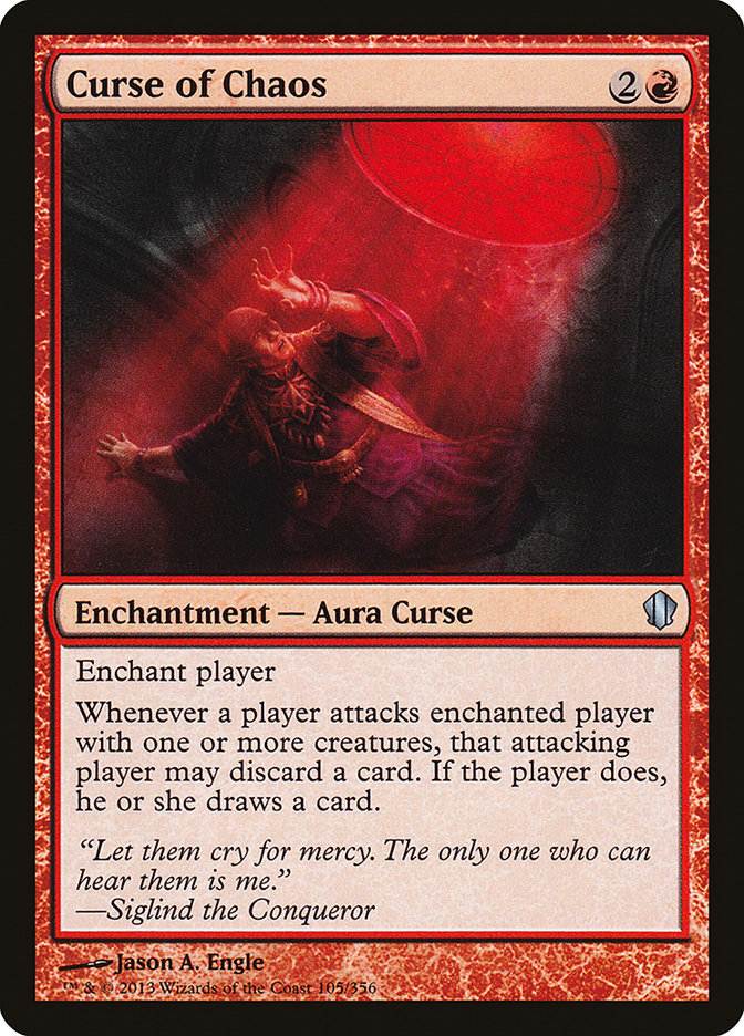 Curse of Chaos [Commander 2013]