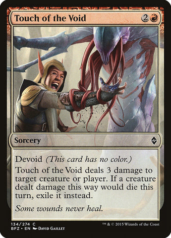 Touch of the Void [Battle for Zendikar]