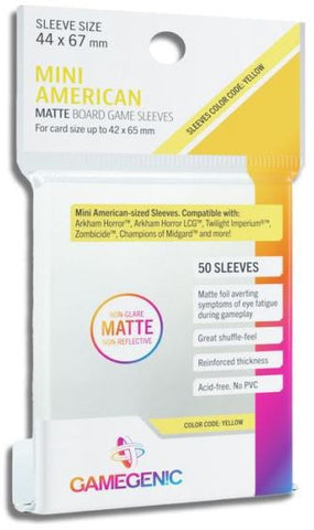 Gamegenic Mini American Boardgame Sleeves