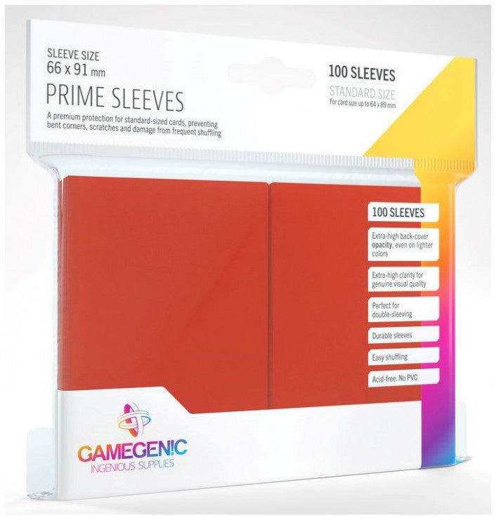Gamegenic Matte Prime 100 Standard Sleeves